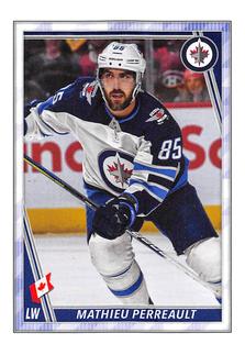 2020-21 Topps NHL Sticker Collection #527 Mathieu Perreault Front