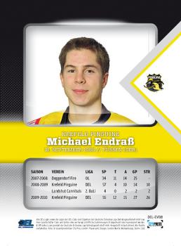 2010-11 Playercards (DEL) - Evolution #DEL-EV08 Michael Endraß Back