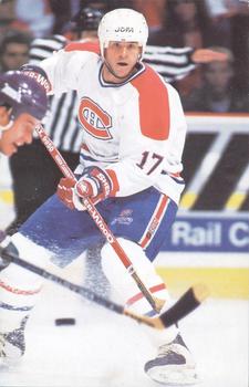 1996-97 Montreal Canadiens Postcards #NNO Benoit Brunet Front