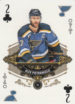 2020-21 O-Pee-Chee - Playing Cards #2♣ Alex Pietrangelo Front