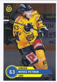 2020-21 Cardset Finland #108 Mikko Petman Front