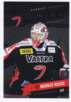 2020-21 Cardset Finland - The Wall Silver #4 Markus Ruusu Front