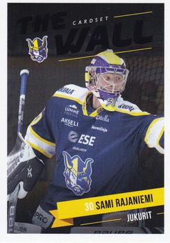 2020-21 Cardset Finland - The Wall Blue #3 Sami Rajaniemi Front