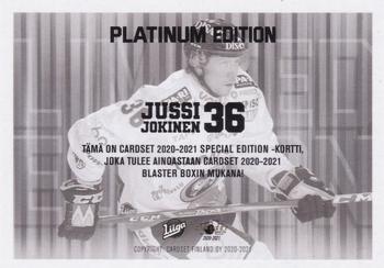 2020-21 Cardset Finland - Limited Edition #NNO Jussi Jokinen Back