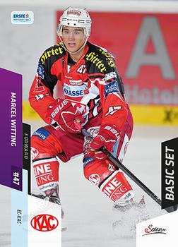 2014-15 Playercards (EBEL) #EBEL-213 Marcel Witting Front