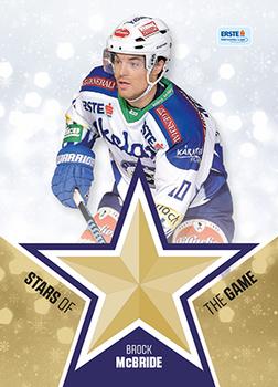 2014-15 Playercards Premium (EBEL) - Stars of the Game #EBEL-SG03 Brock McBride Front
