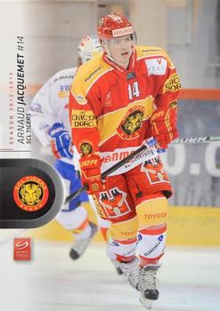 2012-13 Swiss National League #216 Arnaud Jacquemet Front