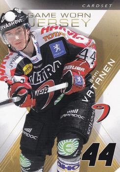 2010-11 Cardset Finland - Game Worn Jersey Series 2 Redemption #NNO Sami Vatanen Front