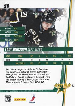 2010-11 Donruss #95 Loui Eriksson  Back