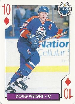 1996-97 Bicycle NHL Hockey Aces #10♦ Doug Weight Front