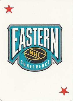 1996-97 Bicycle NHL Hockey Aces #JOKER Eastern Conference Logo Front