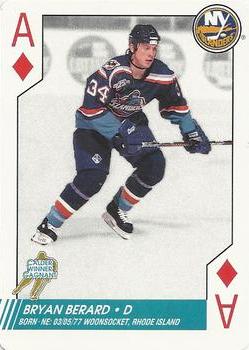 1997-98 Bicycle NHL Hockey Aces #A♦ Bryan Berard Front