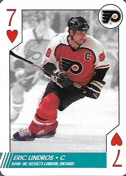1997-98 Bicycle NHL Hockey Aces #7♥ Eric Lindros Front