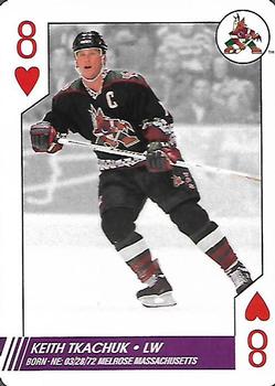 1997-98 Bicycle NHL Hockey Aces #8♥ Keith Tkachuk Front