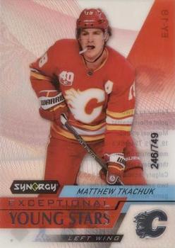 2020-21 Upper Deck Synergy - Exceptional Young Stars #EY-19 Matthew Tkachuk Front