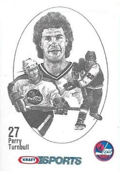 1986-87 Kraft Drawings - Kraft Cheese Singles #NNO Perry Turnbull Front