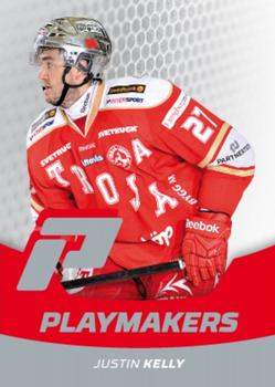 2012-13 HockeyAllsvenskan - Playmakers #ALLS-PM12 Justin Kelly Front