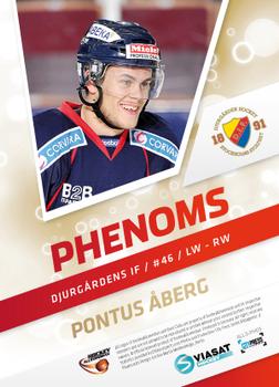 2012-13 HockeyAllsvenskan - Phenoms #ALLS-PH03 Pontus Aberg Back