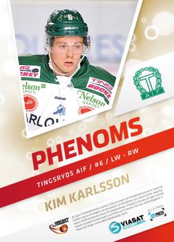 2012-13 HockeyAllsvenskan - Phenoms #ALLS-PH09 Kim Karlsson Back