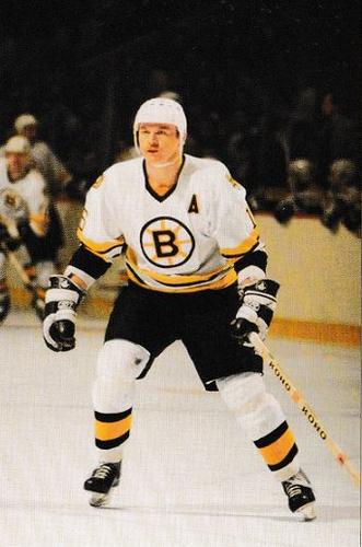 1986-87 Boston Bruins Postcards #NNO Rick Middleton Front