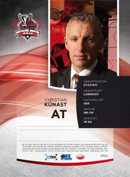 2009-10 Playercards Meisterset 2010 (DEL) #MS22 Christian Künast Back