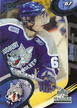 2004-05 Extreme Sudbury Wolves (OHL) #17 Benoit Pouliot Front