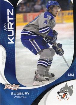 2007-08 Extreme Sudbury Wolves (OHL) #13 John Kurtz Front
