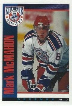 1996-97 Domino's Pizza Kitchener Rangers (OHL) #NNO Mark McMahon Front