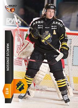2015-16 Playercards HockeyAllsvenskan #HA-017 Marcus Jonsson Front