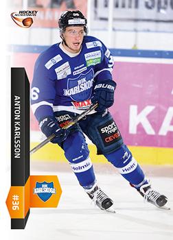 2015-16 Playercards HockeyAllsvenskan #HA-087 Anton Karlsson Front