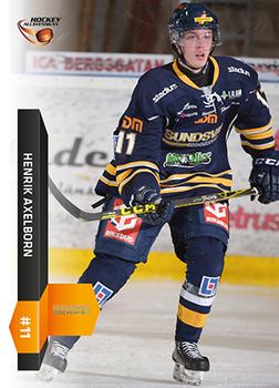 2015-16 Playercards HockeyAllsvenskan #HA-266 Henrik Axelborn Front