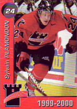 1999-00 Cartes, Timbres et Monnaies Sainte-Foy Quebec Remparts (QMJHL) #14 Sylvain Plamondon Front