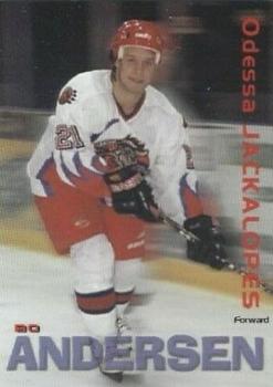 1998-99 Odessa Jackalopes (WPHL) #NNO Bo Andersen Front