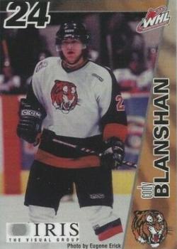 2003-04 Medicine Hat Tigers (WHL) #NNO Cody Blanshan Front