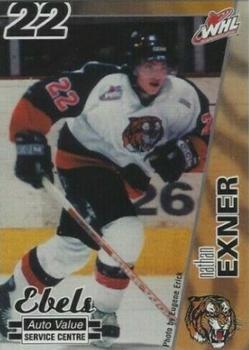 2003-04 Medicine Hat Tigers (WHL) #NNO Nathan Exner Front