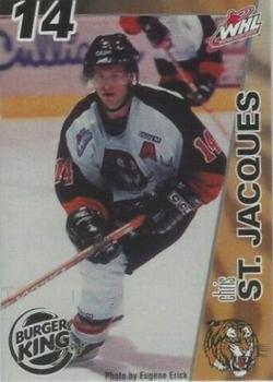 2003-04 Medicine Hat Tigers (WHL) #NNO Chris St. Jacques Front