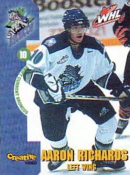 2001-02 Swift Current Broncos (WHL) #NNO Aaron Richards Front