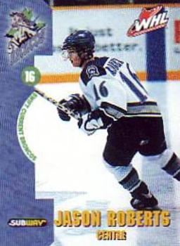 2001-02 Swift Current Broncos (WHL) #NNO Jason Roberts Front