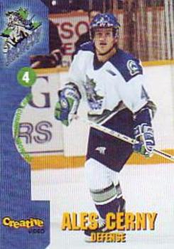 2000-01 Swift Current Broncos (WHL) #NNO Ales Cerny Front