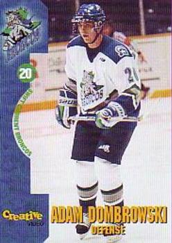 2000-01 Swift Current Broncos (WHL) #NNO Adam Dombrowski Front