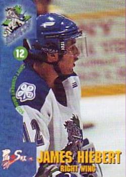 2000-01 Swift Current Broncos (WHL) #NNO James Hiebert Front