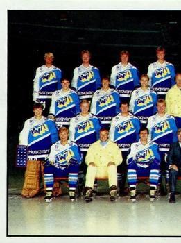 1985-86 Panini Hockey Elitserien (Swedish) Stickers #187 Team Front