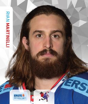2015-16 Playercards Stickers (EBEL) #152 Ryan Martinelli Front