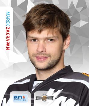 2015-16 Playercards Stickers (EBEL) #264 Marek Zagrapan Front