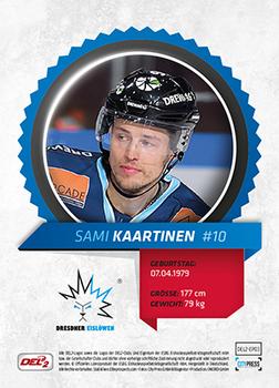 2014-15 Playercards (DEL2) - Elite Performers #EP03 Sami Kaartinen Back
