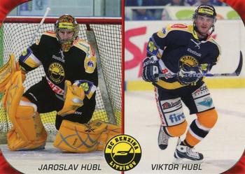 2010-11 Czech OFS Plus - Team Card #7 Jaroslav Hubl / Viktor Hubl Front