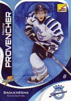 2007-08 Extreme Chicoutimi Sagueneens (QMJHL) #8 Maxime Provencher Front