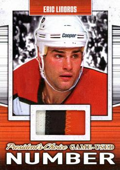 2018-19 President's Choice Game-Used - Number #GUN-17 Eric Lindros Front