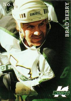 1996-97 Michigan K-Wings (IHL) #NNO Brad Berry Front