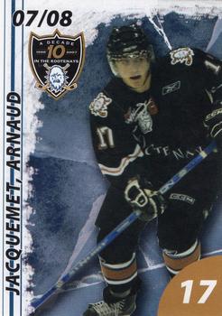 2007-08 Concord Pacific Kootenay Ice (WHL) #NNO Arnaud Jacquemet Front